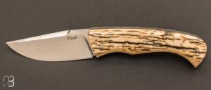  Couteau "  Furax " custom par Frdric Aug - Mammouth stabilis et 90mcv8