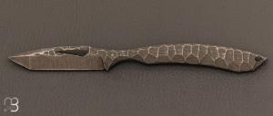 Couteau  " Islero N°121 " fixe par Opus Knives - N690Co