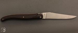   Couteau Laguiole Aubrac "Terre d'aubrac” stabilisée