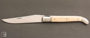  Couteau " Laguiole " par Erwann Aubriet - Ivoire de mammouth