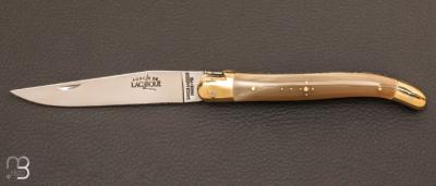 Couteau Laguiole pointe de corne 11 cm ref 1211BC