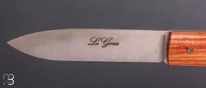  Couteau " Le Gone " mid-tech design d'Eric Depeyre  - Bois de rose et 12C27 