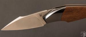  Couteau " Liner lock " custom par Samuel Jugieau - Richlite et lame en RWL34