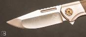 Couteau Liong Mah Designs - Lanny V2 Flipper Knife 3.25"