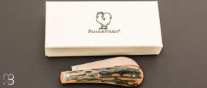 Couteau régional "London" en ivoire de mammouth par Passion France