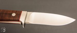    Couteau " Loveless Drop Point 4" " par Shaun Bruwer - Autralian Ringed gidgee et N690