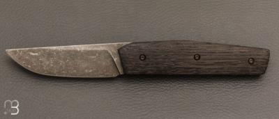   Couteau " Mastard " custom par Christophe Arbogast - Morta et lame en 80CRV2