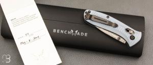    Couteau "Mini Presidio #99" par BENCHMADE - Gold Class - BN525-111