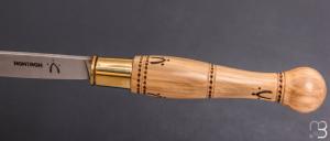 Couteau Nontron n°22 buis boule