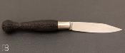 Truffle Ebony n°25 Boule Notron pocket knife.