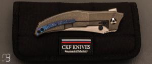 Couteau " Persian Integral " frame-lock par CKF Knives et Peter Rassenti