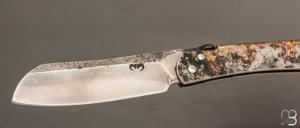   Couteau de poche Piémontais façon higonokami par Mickael Moing 