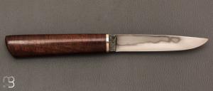    Couteau " Puukko " custom de Anthony Brochier - Gidgee et lame en C130
