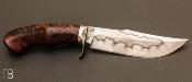Couteau " Raptor " custom de Samuel Lurquin - Koa