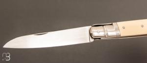    Couteau " Rumilly 3 pièces " par Erwann Aubriet - Ivoire de mammouth