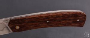      Couteau " Slipjoint " custom par Guy Poggetti - Micarta et C130