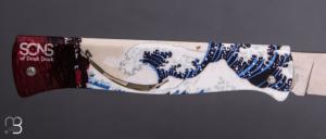    Couteau Douk-Douk "Sons of Douk-Douk®" lame Higonokami thème Art Japonais