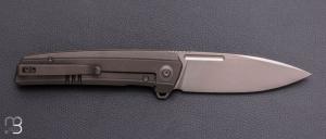    Couteau " Speedster WE21021B-1 " WE KNIFE - Gray Titanium et CPM 20CV