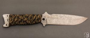  Couteau " TARASCO " Edition Limitée 20 ans de Wildsteer - X46Cr13 et paracorde