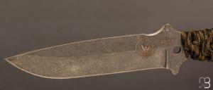  Couteau " TARASCO " Edition Limitée 20 ans de Wildsteer - X46Cr13 et paracorde