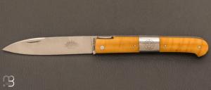 Couteau " Versailles N°1089 " régional pliant le Sauveterre Buis  par Guy Vialis