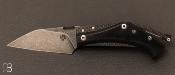 Custom "Warthog" knife by Torpen pocket Knives - Jérôme Hovaere - G10 / Carbon fiber and D2