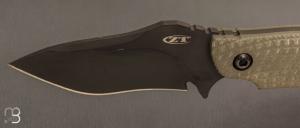    Couteau "ZT0121 Ranger Green" fixe par Zéro Tolerance 
