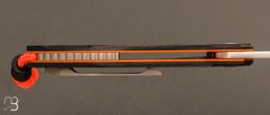   Couteau pliant de collection « Side-Lock » par Stéphane Sagric