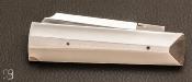 Couteau custom pliant Inox 416 et lame RWL34 par Eric Depeyre