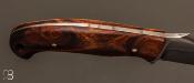 Couteau droit custom bois de fer et W5 par Milan Mozolic