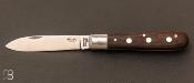 Couteau fermant 3 rivets Chêne fumé Inox par OTTER - réf : 169 R