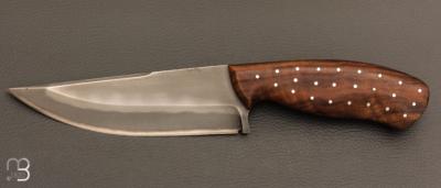  Couteau " Custom fixe " par Daemon Knives - Noyer
