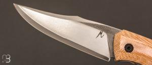  Couteau de poche front flipper par MG Coutellerie Marc George - Micarta et San Maï