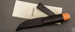   Couteau " puukko " Nordique Custom de Pekka Tuominen