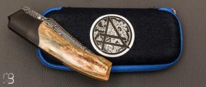 Couteau custom par Berthelemy Gabriel - La Forge Agab
