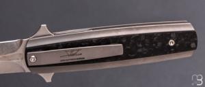   Dague pliante " PIC Prototype " de Jean Baptiste Leveque  par Maxknives