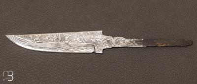  Lame nordique "Scandinavian Damascus" à monter par Kaj EMBRETSEN