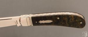    Couteau " Lanny's clip " de Craig Brewer - Rag Micarta