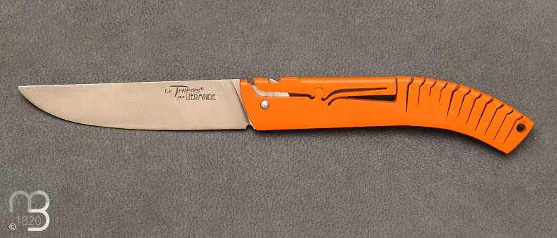 14C28N Orange Le Thiers folding knife Liérande