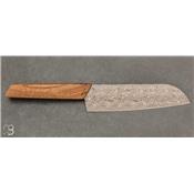 Victorinox Swiss Modern Santoku Damask Limited Edition 2020 Wood Walnut