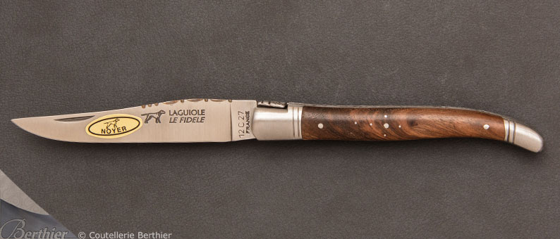 12cm Walnut Laguiole pocket knife