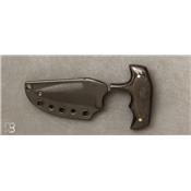 Canvas micarta Small Soldier Push Dagger