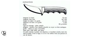 Couteau " Skinner " par Jean Tanazacq  - Ardennlame