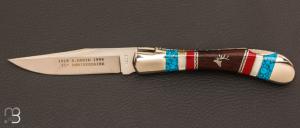 Couteau " 1919 - 1994 - 75 ème anniversaire "  par Robert DAVID