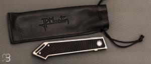   Couteau " Apocalypse  " custom par Jean-Pierre Martin - Bakélite et lame en RWL34