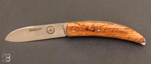 Couteau " L'Aurhalpin  "  par la coutellerie Dubesset - olivier et 14C28