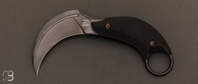  Couteau " BAK Karambit " noir par Bastinelli Knives