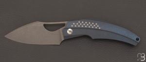 Couteau  "  Baby Machine " Titane par Reate design Tashi Bharucha