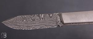   Couteau Böker Solingen - Barlow BFF Titanium Damast N°  37/88 - 120509DAM