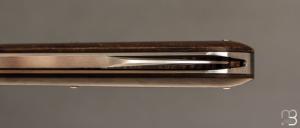  Couteau " Barlow " custom de Jean Baptiste Leveque - Rag micarta et RWL34